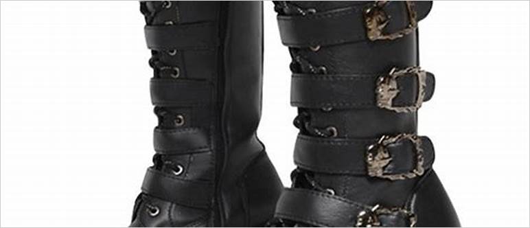 Punk boots for guys